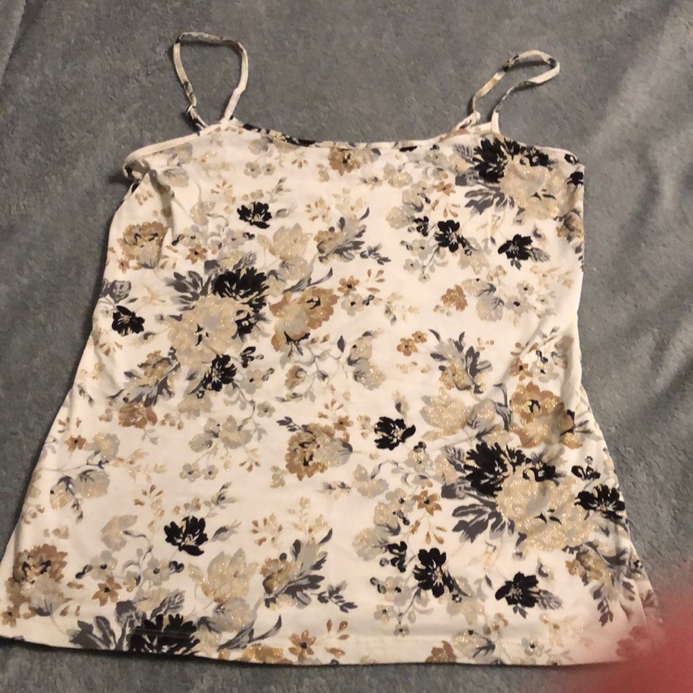 Ann Taylor loft floral tank